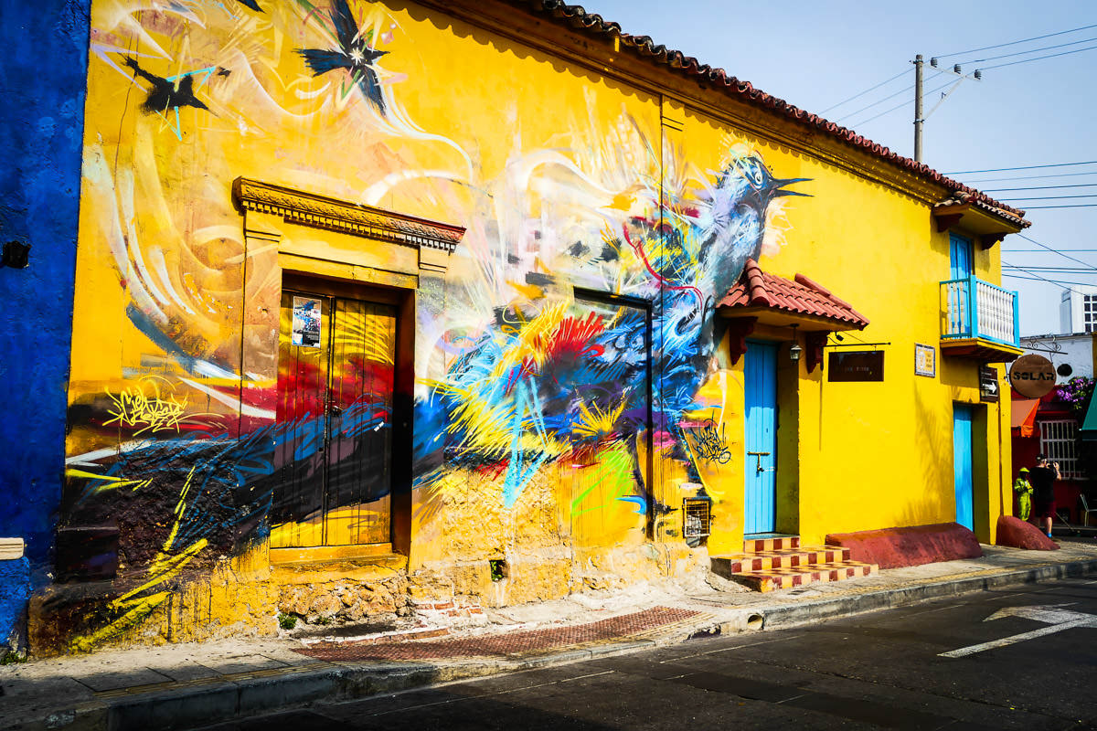 bolivar cartagena colombia Architecture Cartagena Graffiti© camille ayral SOLO AC 1 1