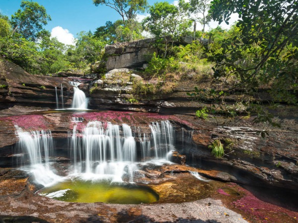 meta la macarena llanos caño cristales colombia caño Cristales Cascade Colombie©marioCarvajal SOLO AC