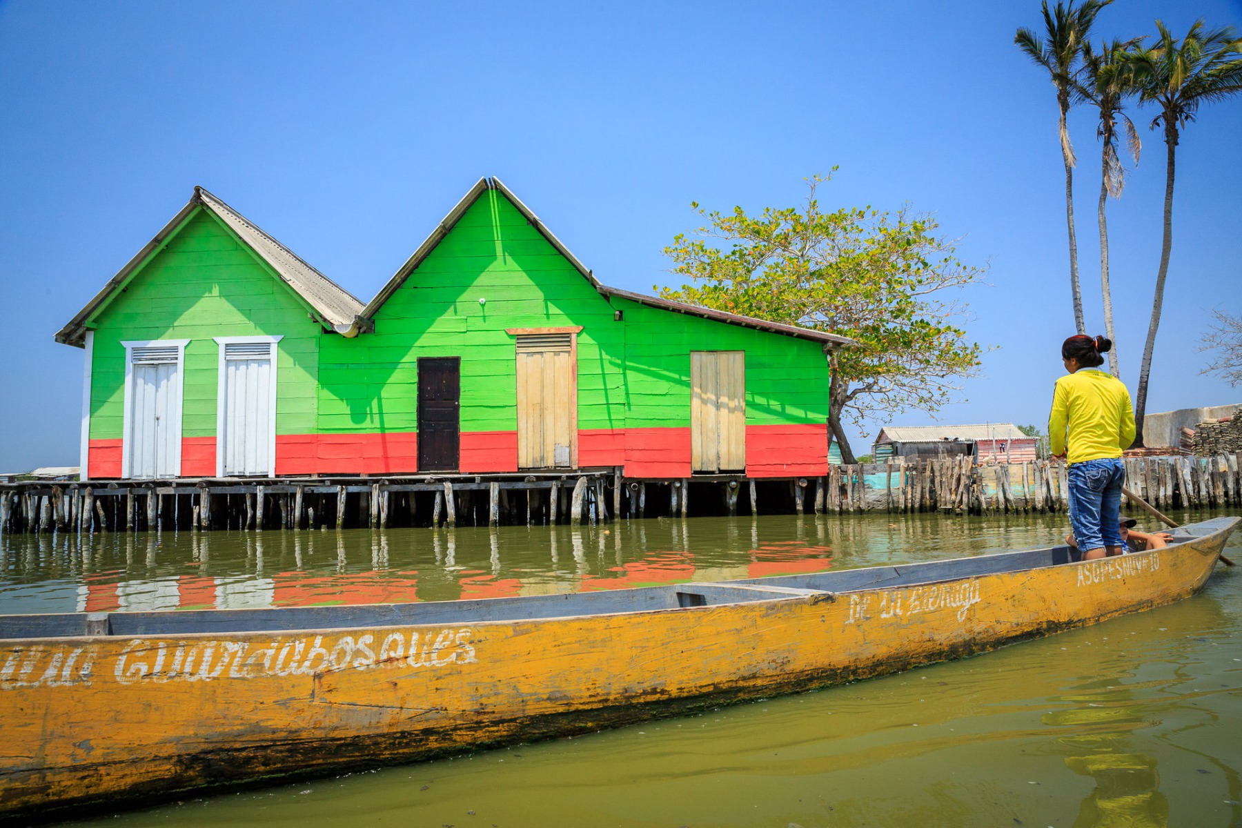 cienaga grande santa marta nueva venecia magdalena colombia © Tristan Quevilly