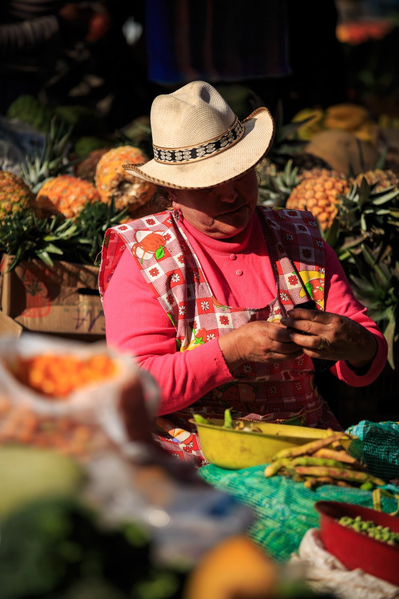 villa de leyva mercado boyaca colombia © Tristan Quevilly 
