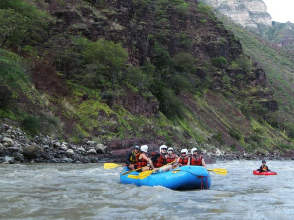 rafting